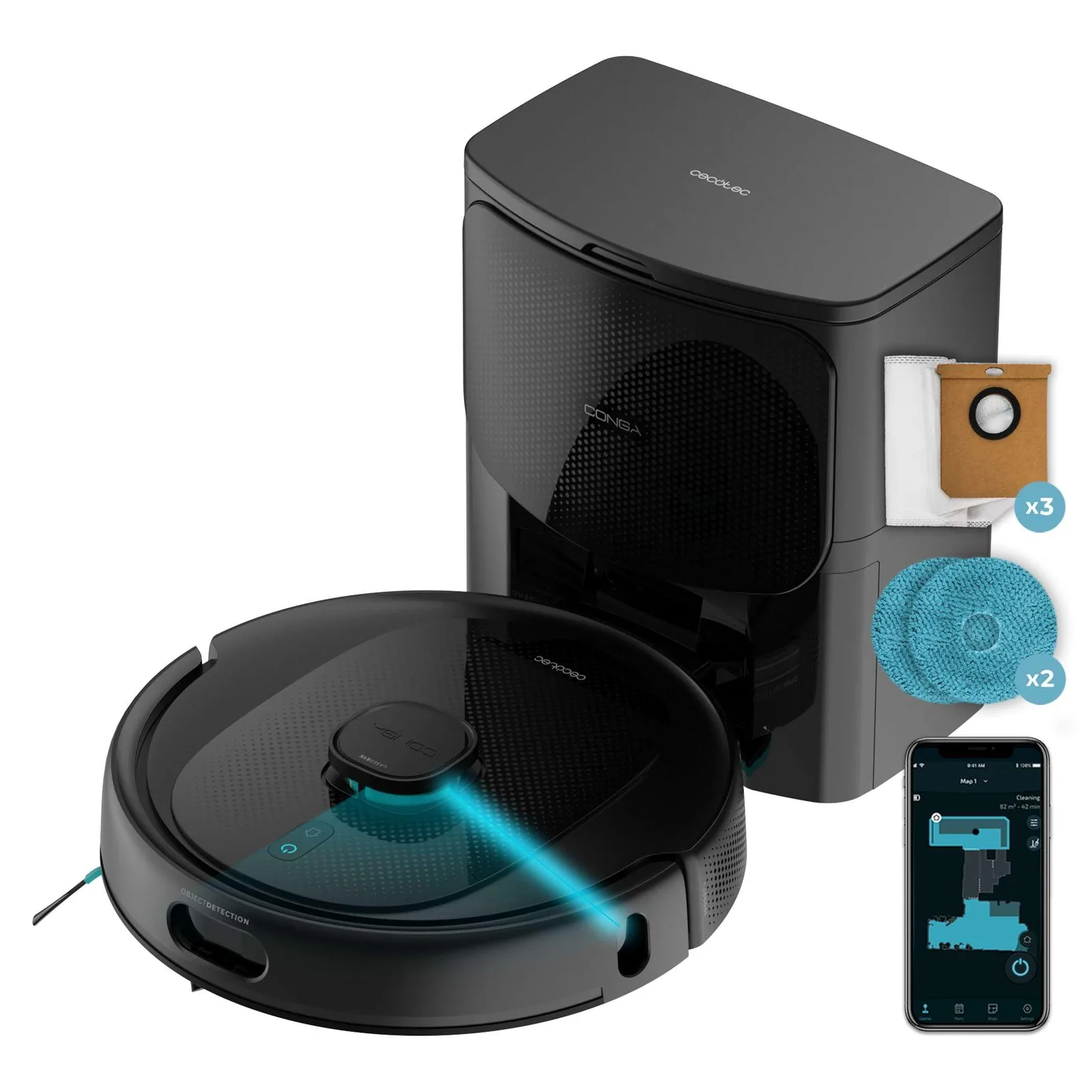 Cecotec Conga 9990 AI Spin Revolution